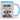 Keine Ahnung ich arbeite nur hier – Tasse in Blau – Ansicht 01 #farbe_blau