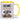 Keine Ahnung ich arbeite nur hier – Tasse in Gelb – Ansicht 01 #farbe_gelb