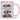 Keine Ahnung ich arbeite nur hier – Tasse in Rosa – Ansicht 01 #farbe_rosa
