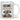 Keine Ahnung ich arbeite nur hier – Tasse in Weiß – Ansicht 01 #farbe_weiss