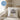 No drama lama – Kissen 40 × 40 cm mit Rückseite in Blau – Wohnbeispiel #farbe_blau