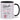 Glück ist einen Menschen wie dich an meiner Seite zu haben – Tasse in Schwarz – Ansicht 01 #farbe_schwarz