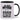 So viele Pferde auf dieser Welt und ich hab das tollste – Tasse in Schwarz – Ansicht 01 #farbe_schwarz