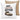 Hot Hotter Otter – Kissen 40 × 40 cm mit Rückseite in Mokka – Vorder- und Rückansicht #farbe_mokka
