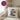 Hot Hotter Otter – Kissen 40 × 40 cm mit Rückseite in Violett – Wohnbeispiel #farbe_violett