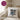 Mama loading – Kissen 40 × 40 cm mit Rückseite in Violett – Wohnbeispiel #farbe_violett