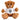 Papa loading – Motivfarbe Blau – Kuscheltier Teddybär, Ansicht 01 #kuscheltier_teddyb-r