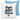 Papa loading – Kissen 40 × 40 cm mit Rückseite in Blau – Vorder- und Rückansicht #farbe_blau