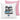 Papa loading – Kissen 40 × 40 cm mit Rückseite in Rosa – Vorder- und Rückansicht #farbe_rosa