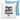 Papa loading – Kissen 40 × 40 cm mit Rückseite in Blau – Vorder- und Rückansicht #farbe_blau