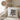 Papa loading – Kissen 40 × 40 cm mit Rückseite in Mokka – Wohnbeispiel #farbe_mokka