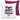 Papa loading – Kissen 40 × 40 cm mit Rückseite in Violett – Vorder- und Rückansicht #farbe_violett