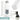Weiße 500-ml-Thermosflasche – Flasche, Boden und Verschluss im Detail #farbe_weiss