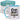 Oma loading Gelb – Tasse in Blau mit Geschenkkarton – Ansicht 01 #farbe_blau