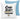 Oma loading – Kissen 40 × 40 cm mit Rückseite in Blau – Vorder- und Rückansicht #farbe_blau