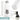Weiße 500-ml-Thermosflasche – Flasche, Boden und Verschluss im Detail #farbe_weiss
