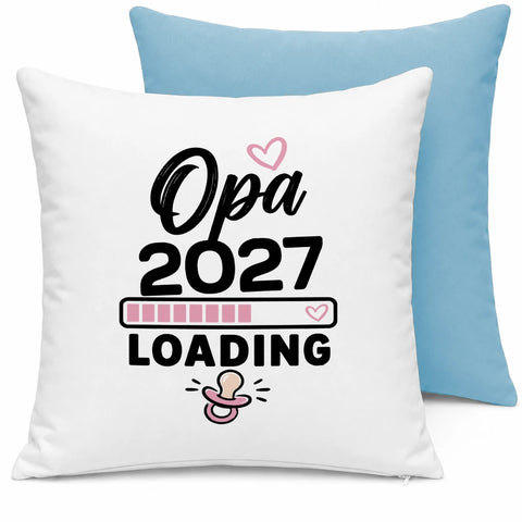 Opa loading – Motivfarbe Rosa – Kissen