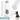 Weiße 500-ml-Thermosflasche – Flasche, Boden und Verschluss im Detail #farbe_weiss