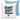 Onkel loading – Kissen 40 × 40 cm mit Rückseite in Blau – Vorder- und Rückansicht #farbe_blau