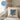 Onkel loading – Kissen 40 × 40 cm mit Rückseite in Blau – Wohnbeispiel #farbe_blau