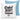 Onkel loading – Kissen 40 × 40 cm mit Rückseite in Blau – Vorder- und Rückansicht #farbe_blau