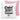 Onkel loading – Kissen 40 × 40 cm mit Rückseite in Rosa – Vorder- und Rückansicht #farbe_rosa