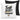 Tante loading – Kissen 40 × 40 cm mit Rückseite in Schwarz – Vorder- und Rückansicht #farbe_schwarz