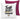 Tante loading – Kissen 40 × 40 cm mit Rückseite in Violett – Vorder- und Rückansicht #farbe_violett