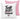 Tante loading – Kissen 40 × 40 cm mit Rückseite in Rosa – Vorder- und Rückansicht #farbe_rosa