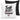 Tante loading – Kissen 40 × 40 cm mit Rückseite in Schwarz – Vorder- und Rückansicht #farbe_schwarz
