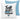 Tante loading – Kissen 40 × 40 cm mit Rückseite in Blau – Vorder- und Rückansicht #farbe_blau