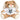 Schwester loading – Motivfarbe Blau – Kuscheltier Hase, Ansicht 01 #kuscheltier_hase