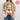 Schwester loading – Motivfarbe Blau – Kuscheltier XXL Hase, Ansicht 03 #kuscheltier_xxl-hase