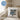 Schwester loading – Kissen 40 × 40 cm mit Rückseite in Blau – Wohnbeispiel #farbe_blau