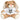 Schwester loading – Motivfarbe Gelb – Kuscheltier Hase, Ansicht 01 #kuscheltier_hase