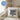 Geschwisterchen loading – Kissen 40 × 40 cm mit Rückseite in Blau – Wohnbeispiel #farbe_blau