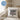 Geschwisterchen loading – Kissen 40 × 40 cm mit Rückseite in Blau – Wohnbeispiel #farbe_blau