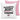 Geschwisterchen loading – Kissen 40 × 40 cm mit Rückseite in Rosa – Vorder- und Rückansicht #farbe_rosa