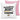 Geschwisterchen loading – Kissen 40 × 40 cm mit Rückseite in Rosa – Vorder- und Rückansicht #farbe_rosa