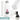 Weiße 500-ml-Thermosflasche – Flasche, Boden und Verschluss im Detail #farbe_weiss