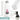 Weiße 500-ml-Thermosflasche – Flasche, Boden und Verschluss im Detail #farbe_weiss