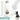 Weiße 500-ml-Thermosflasche – Flasche, Boden und Verschluss im Detail #farbe_weiss