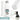 Weiße 500-ml-Thermosflasche – Flasche, Boden und Verschluss im Detail #farbe_weiss