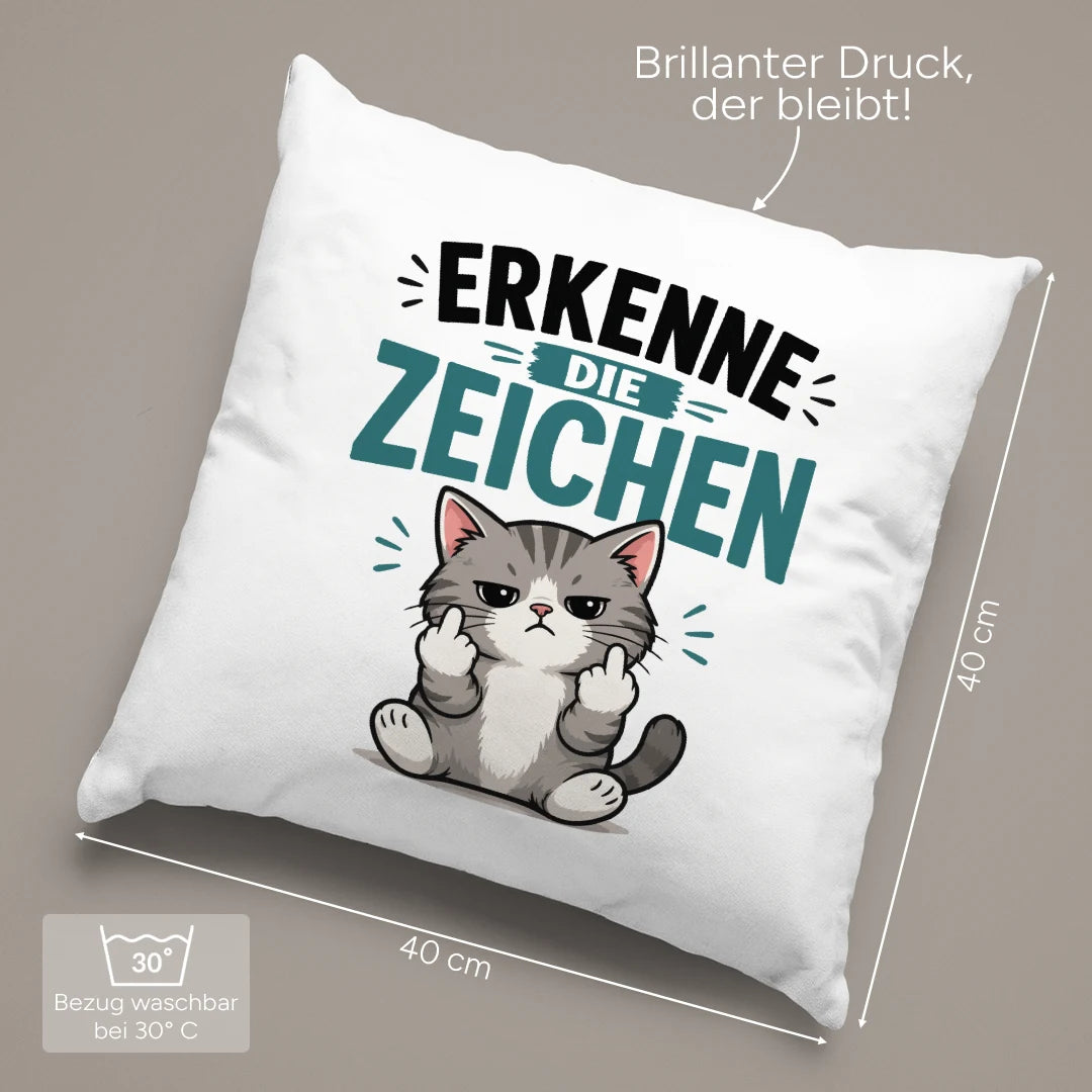 40 × 40 cm und pflegeleicht
