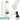 Weiße 500-ml-Thermosflasche – Flasche, Boden und Verschluss im Detail #farbe_weiss