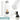 Weiße 500-ml-Thermosflasche – Flasche, Boden und Verschluss im Detail #farbe_weiss