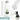 Weiße 500-ml-Thermosflasche – Flasche, Boden und Verschluss im Detail #farbe_weiss