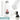 Weiße 500-ml-Thermosflasche – Flasche, Boden und Verschluss im Detail #farbe_weiss