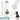 Weiße 500-ml-Thermosflasche – Flasche, Boden und Verschluss im Detail #farbe_weiss