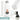 Weiße 500-ml-Thermosflasche – Flasche, Boden und Verschluss im Detail #farbe_weiss